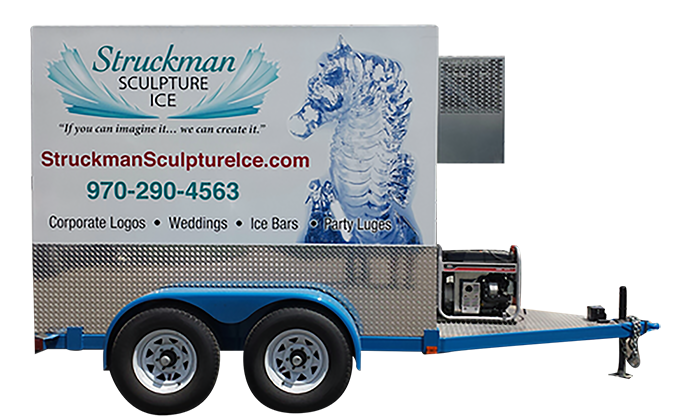 Struckman Sculpture Ice Trailer
